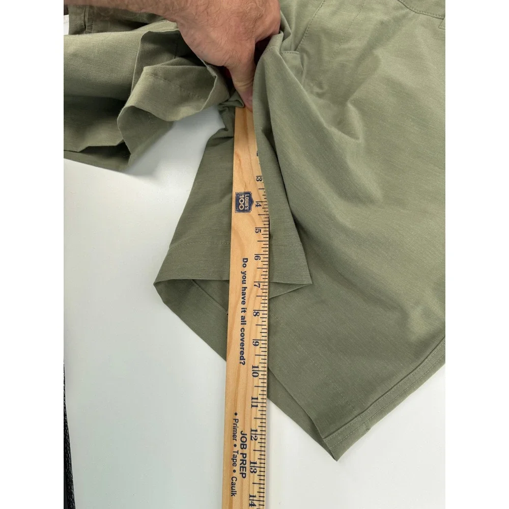 Faherty All Day Shorts Mens 36 Olive Green 7